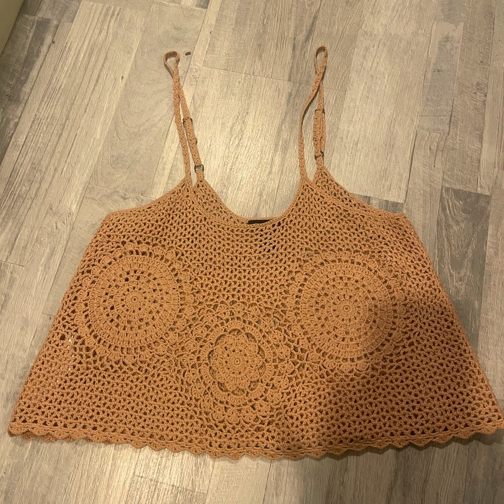 Forever 21 Crochet Crop Top/Tank